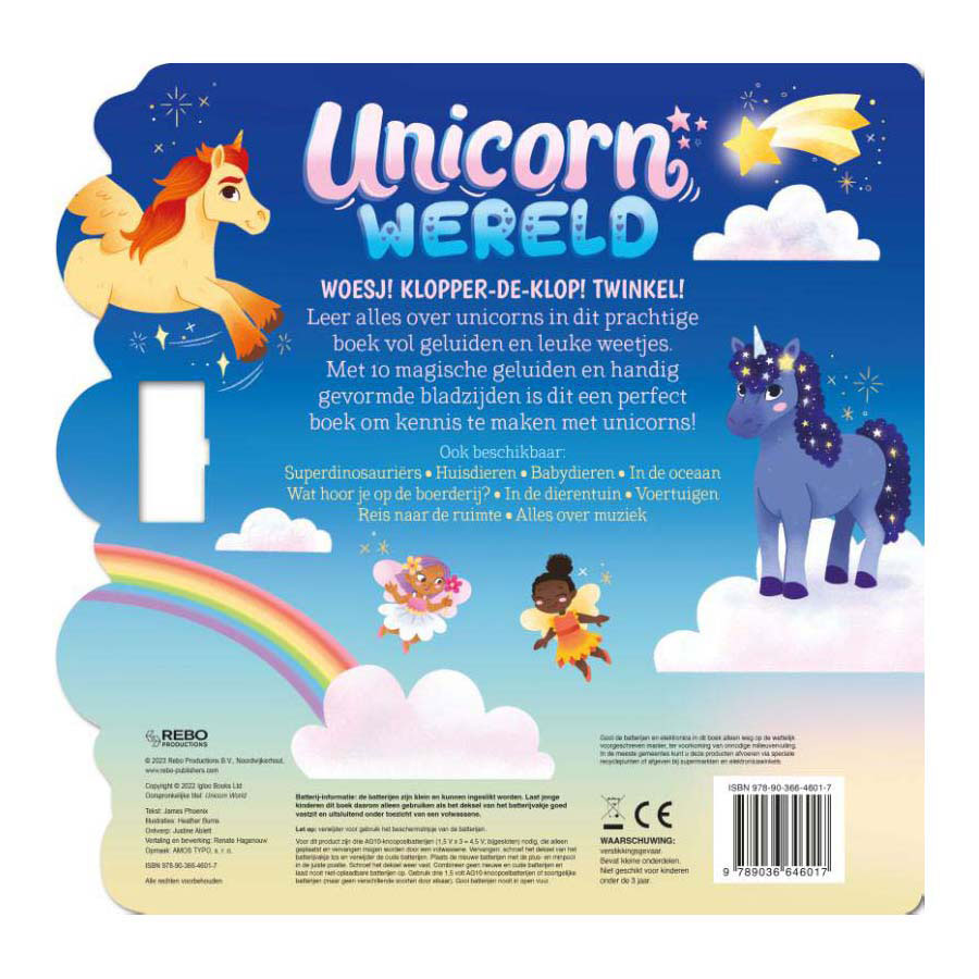 Unicornwereld - 10 Geluidenboek