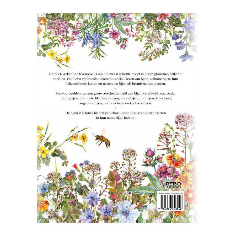 Livre sur les abeilles avec 5 chapitres