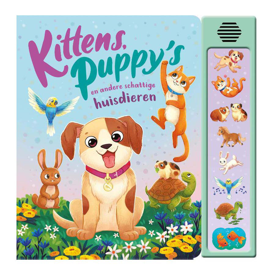 Chatons, chiots et autres animaux mignons - 8 sons