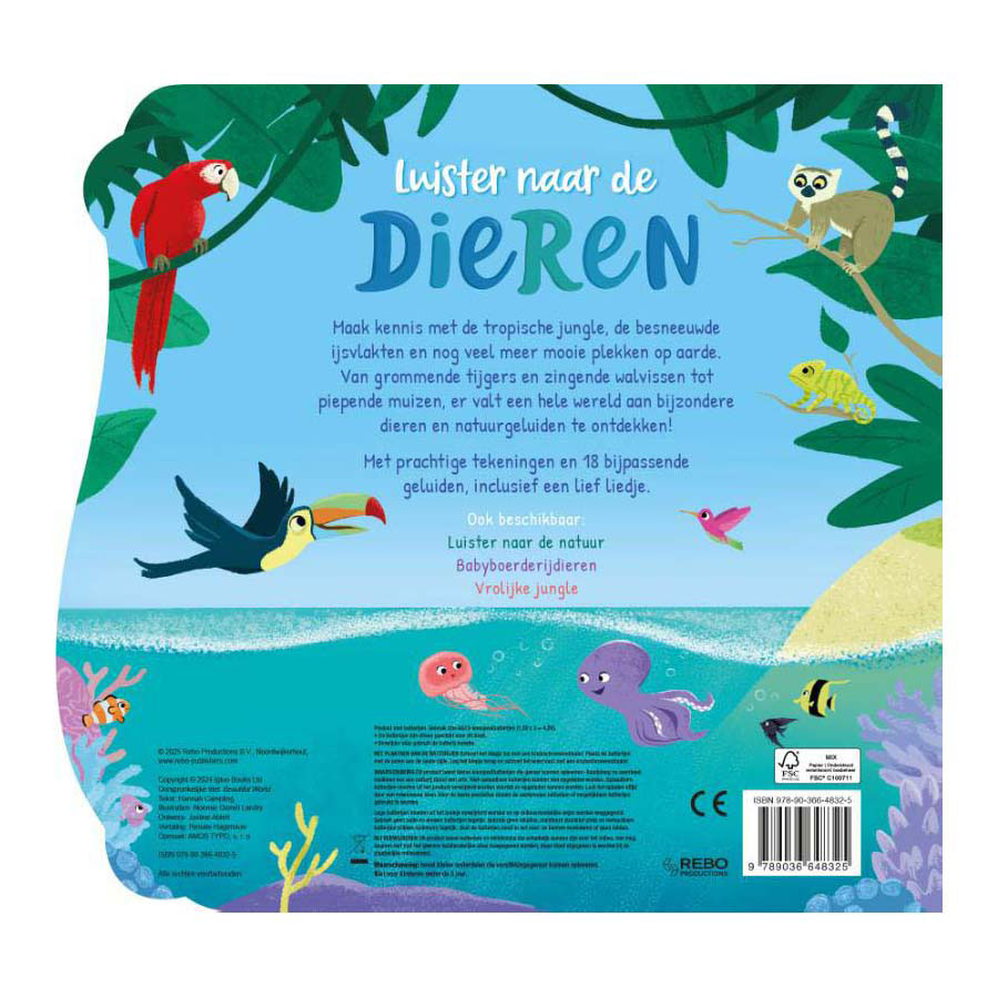 Luister naar de dieren - 18 Geluiden