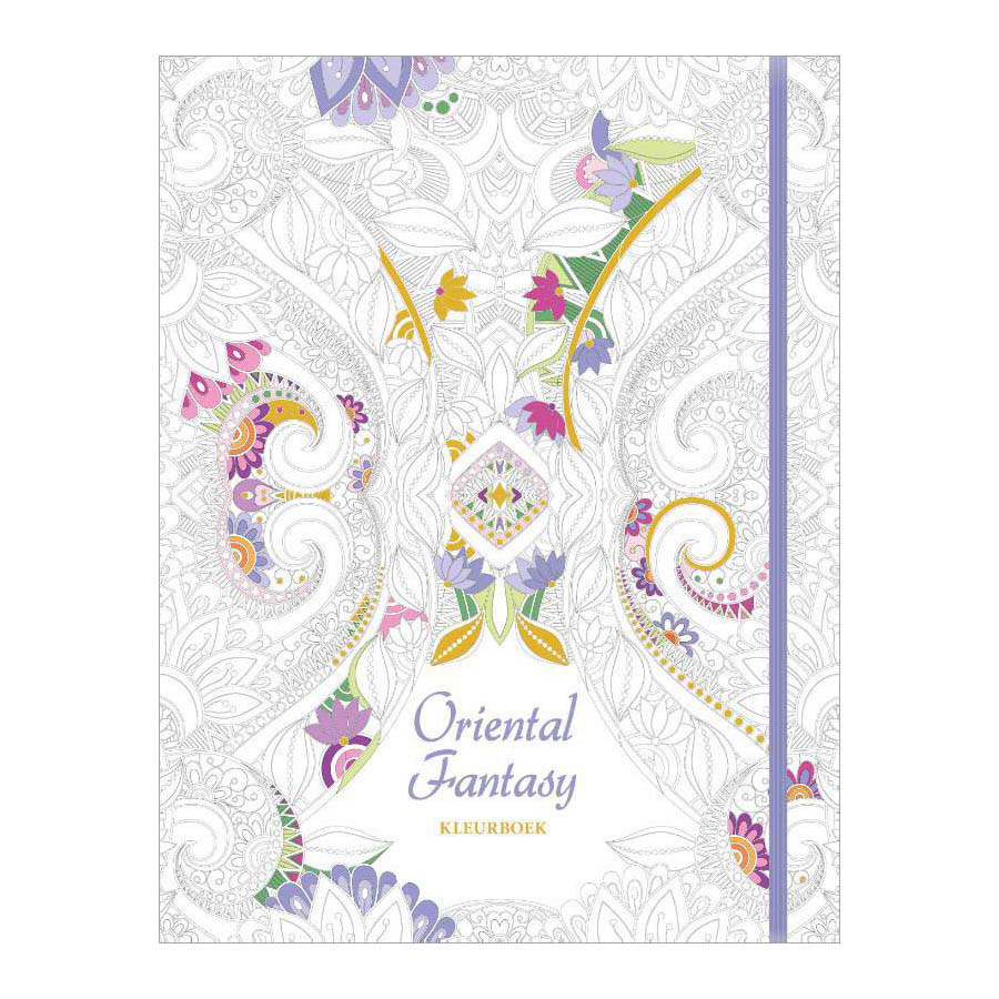 Fantasy orientale - Livre de coloriage