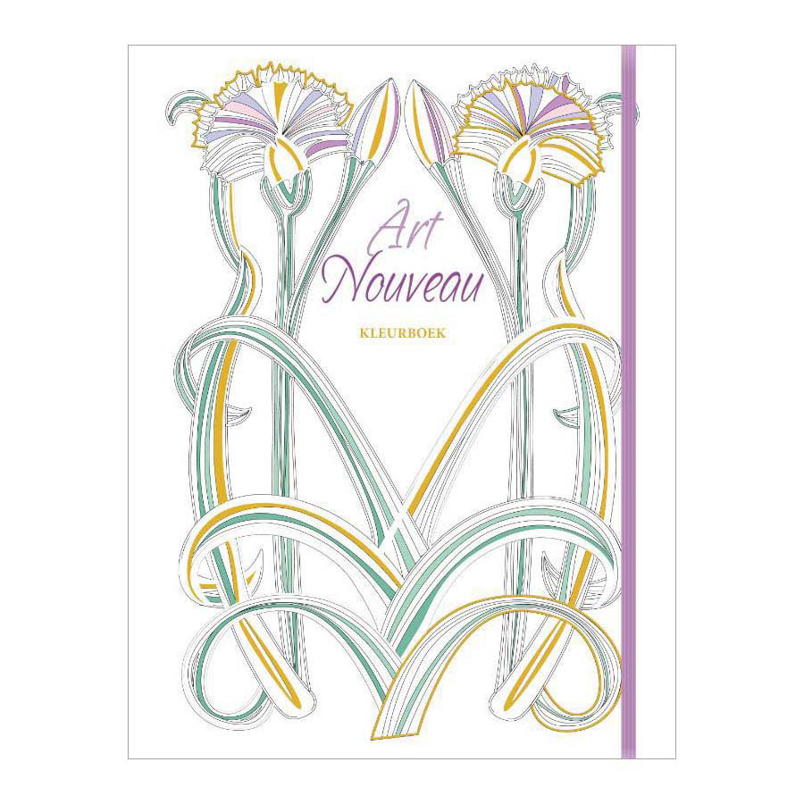 Art Nouveau - Livre de coloriage