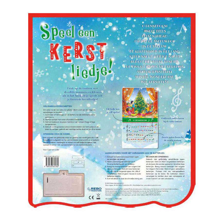 Speel een Kerstliedje! - Pianoboek