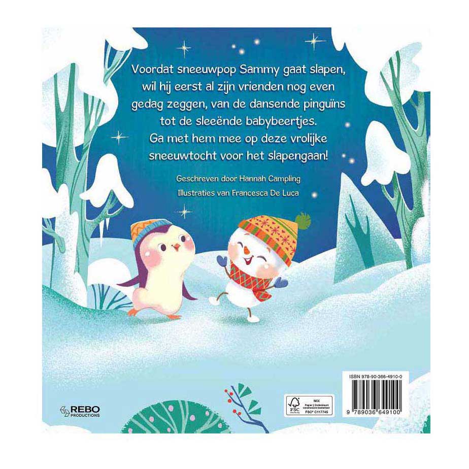 Bonne nuit petit bonhomme de neige