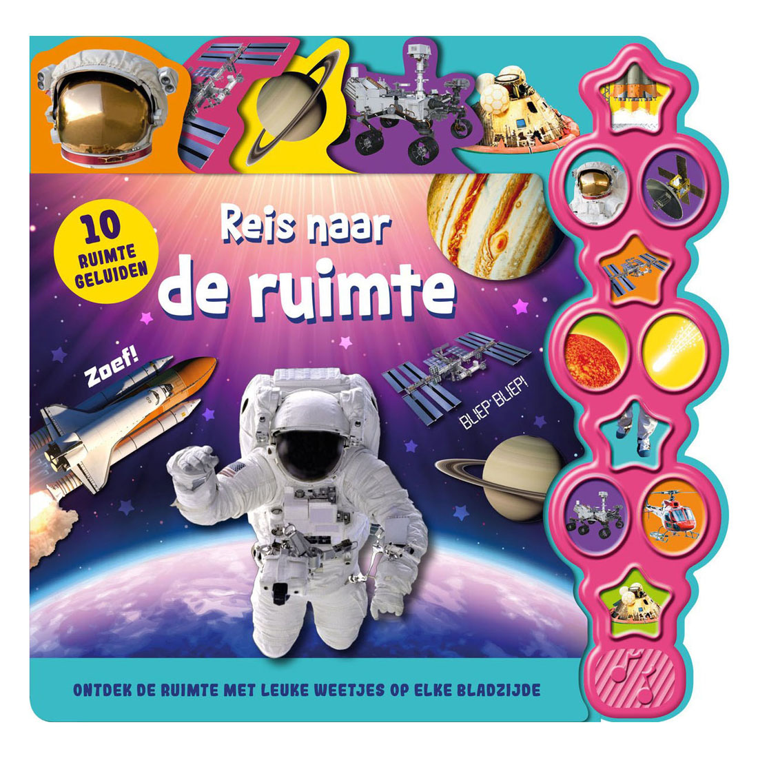 Geluidenboek Reis naar de ruimte