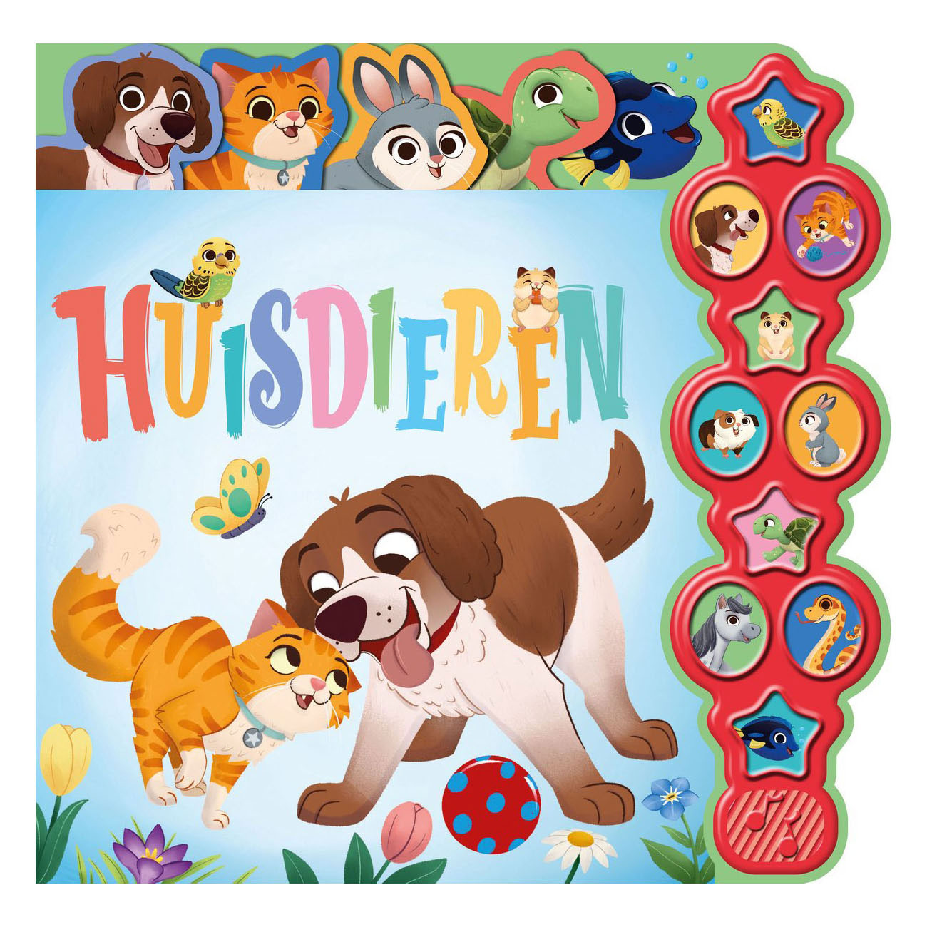 Huisdieren - 10 geluidenboek