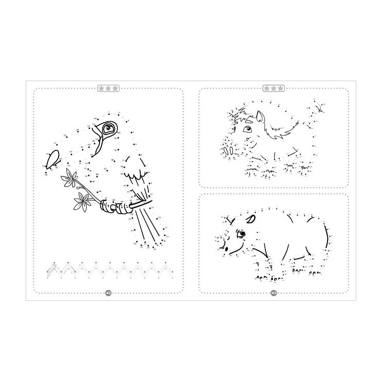 Dieren - van punt tot punt Tekenboek