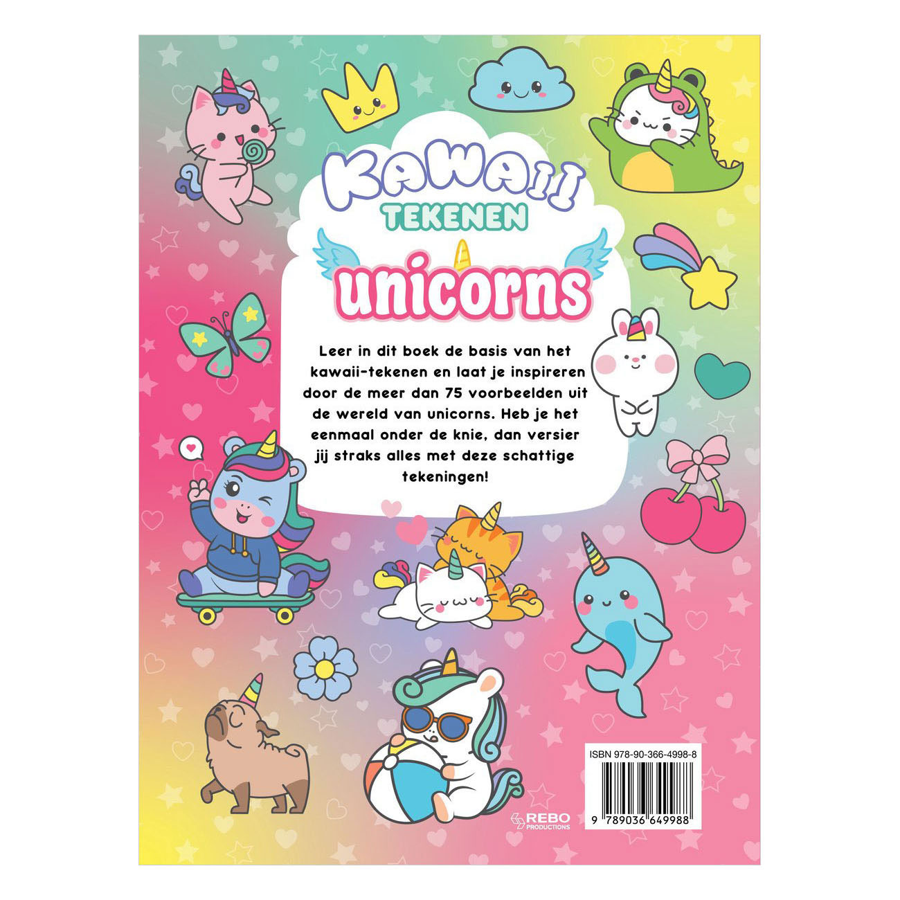 Kawaii Tekenen unicorns & friends