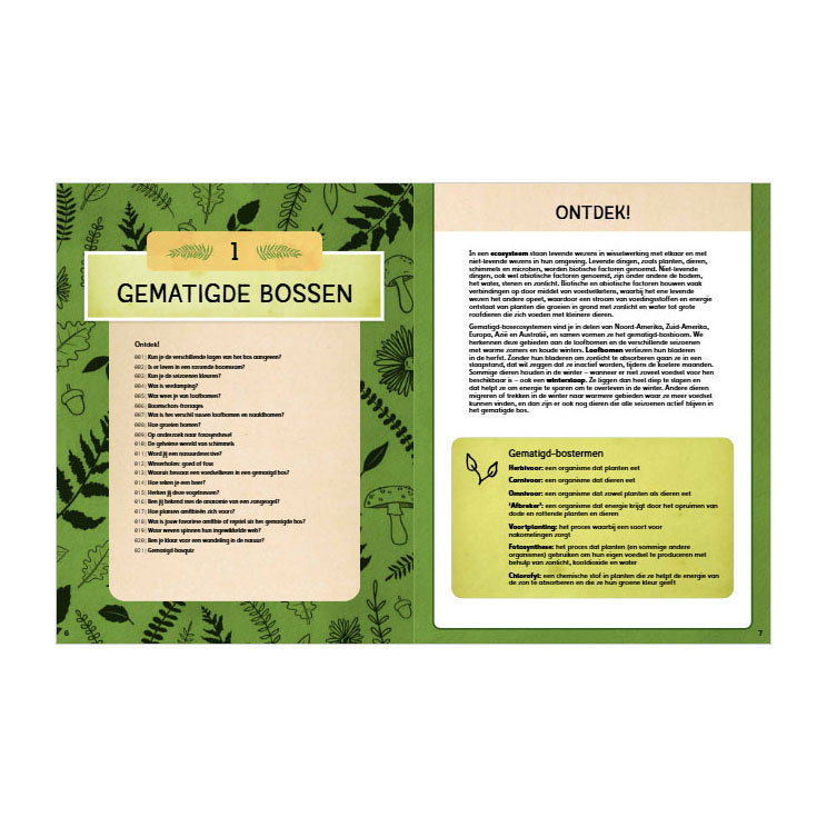 Ontdek de natuur - Het doeboek