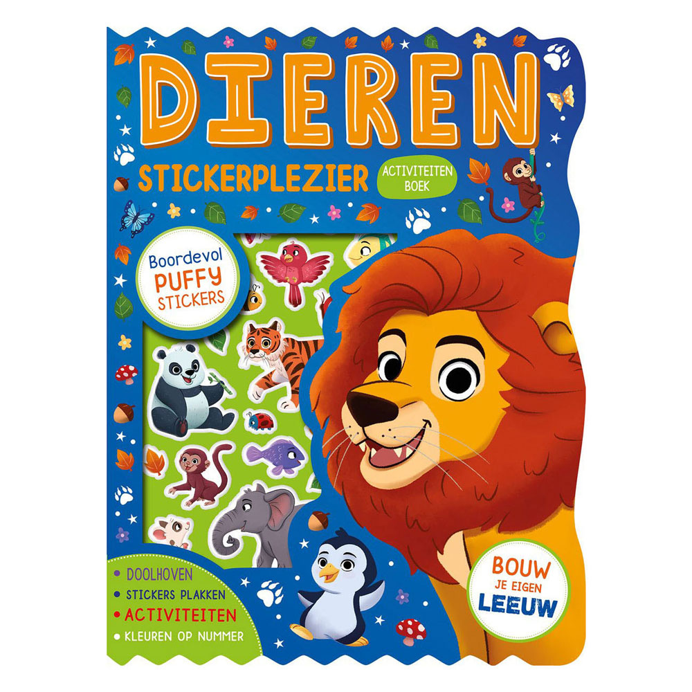 Dieren - stickerplezier activiteitenboek