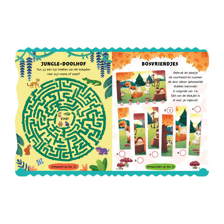 Dieren - stickerplezier activiteitenboek
