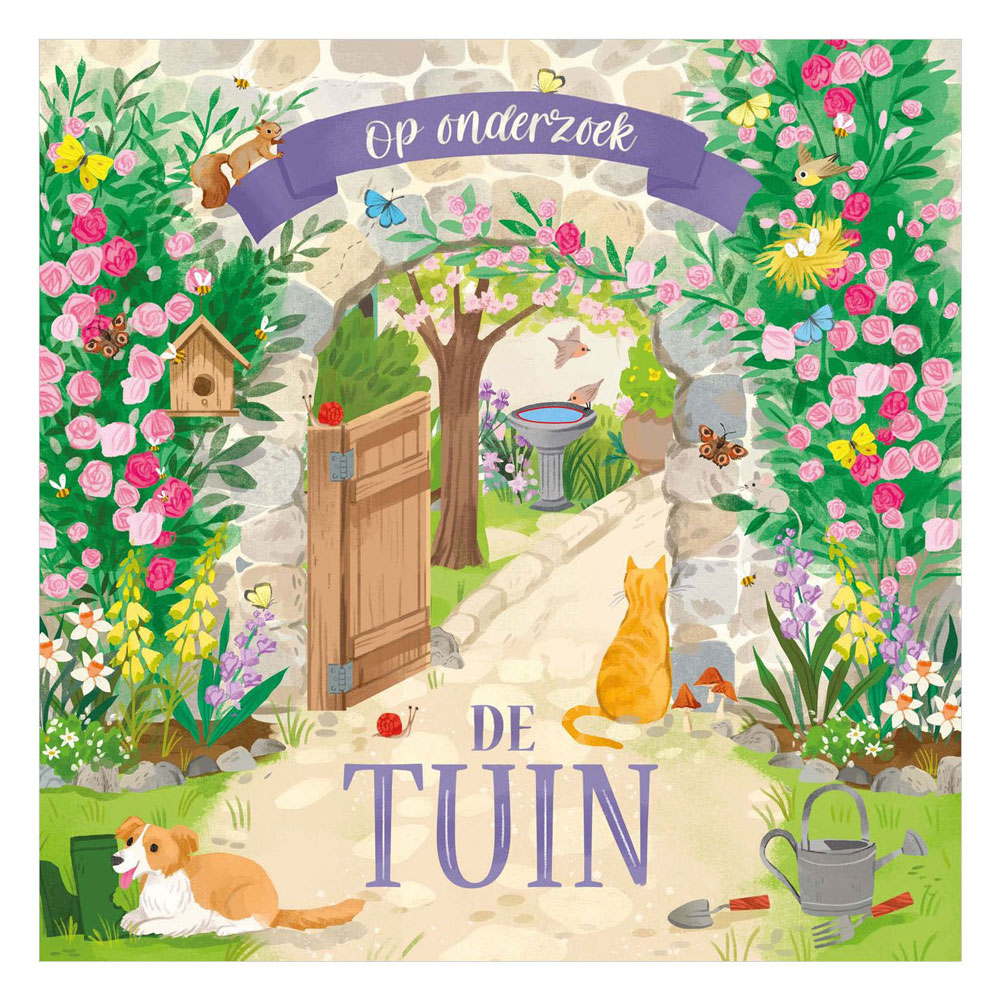 De tuin - Op onderzoek flapjesboek