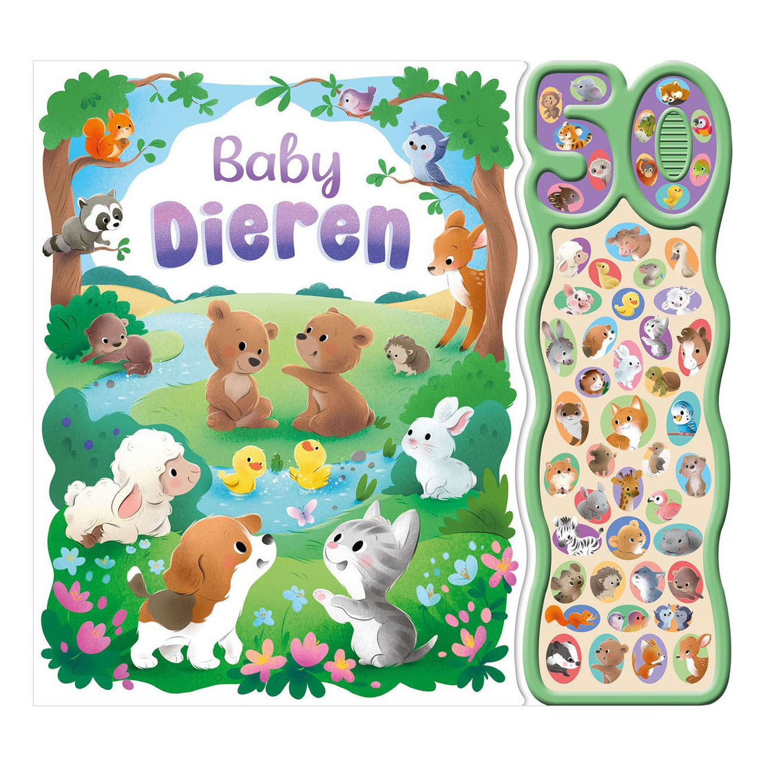 Babydieren - 50 geluidenboek