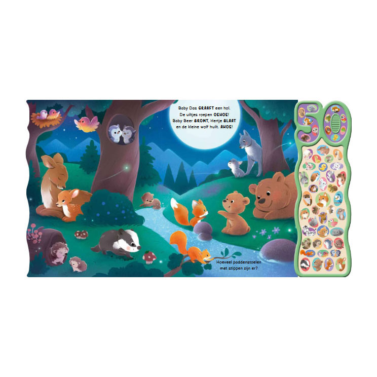 Babydieren - 50 geluidenboek