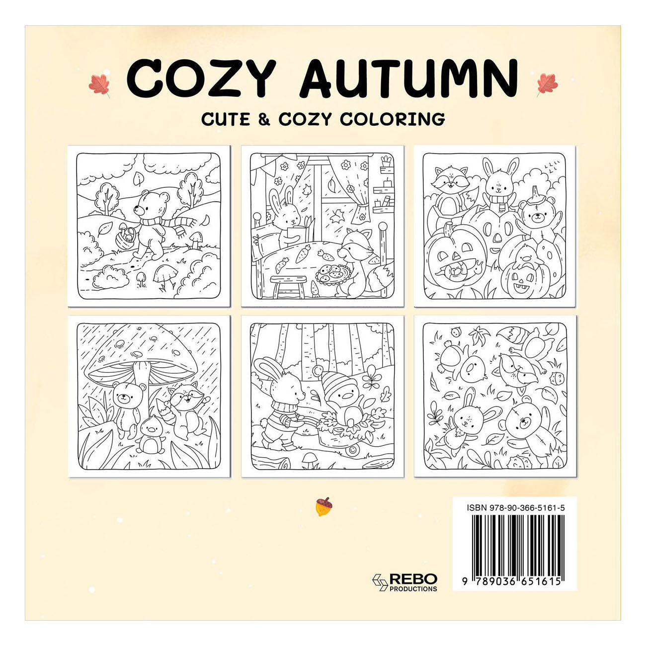 Cozy autumn - Cute & cozy Kleurboek