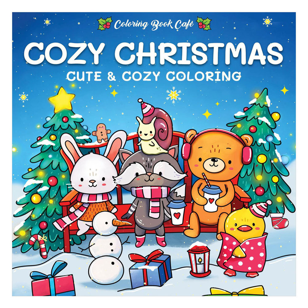 Cozy Christmas - Cute & cozy  Kleurboek
