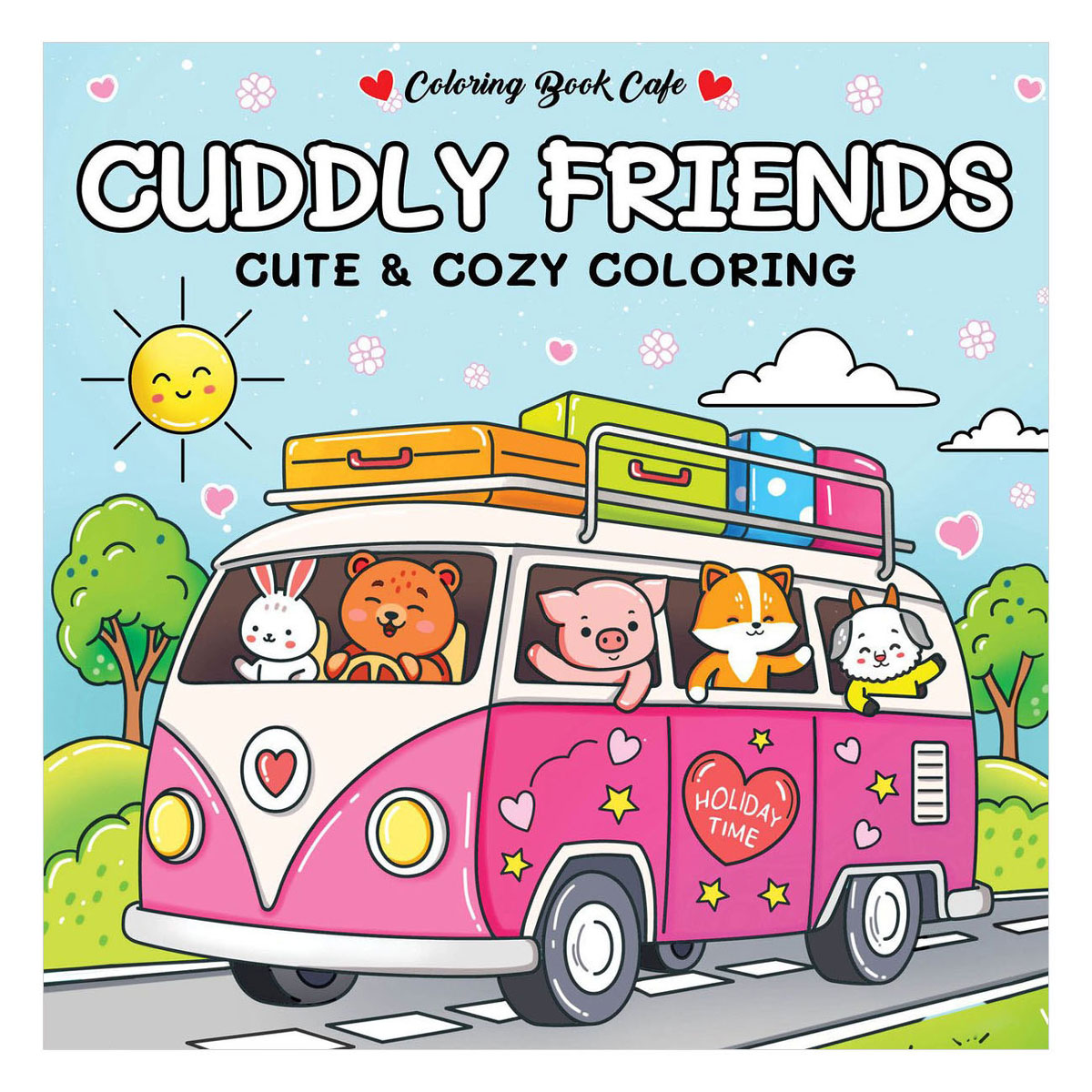 Cuddly friends - Cute & cozy Kleurboek