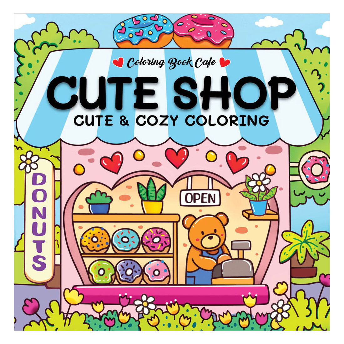 Cute shop - Cute & cozy Kleurboek