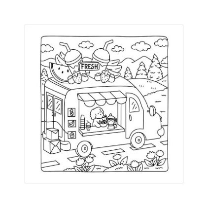 Cute shop - Cute & cozy Kleurboek