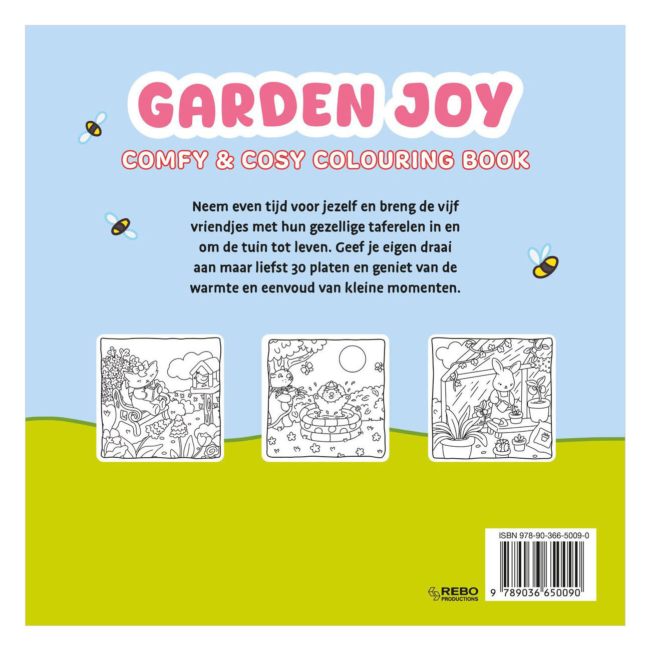 Garden joy - Comfy & cosy Kleurboek