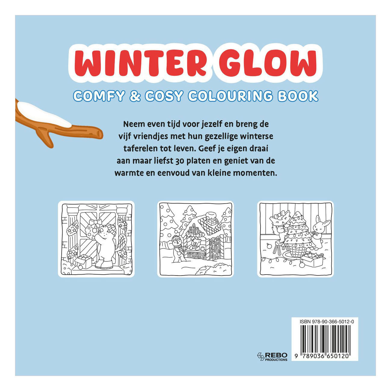 Winter glow - Comfy & cosy Kleurboek