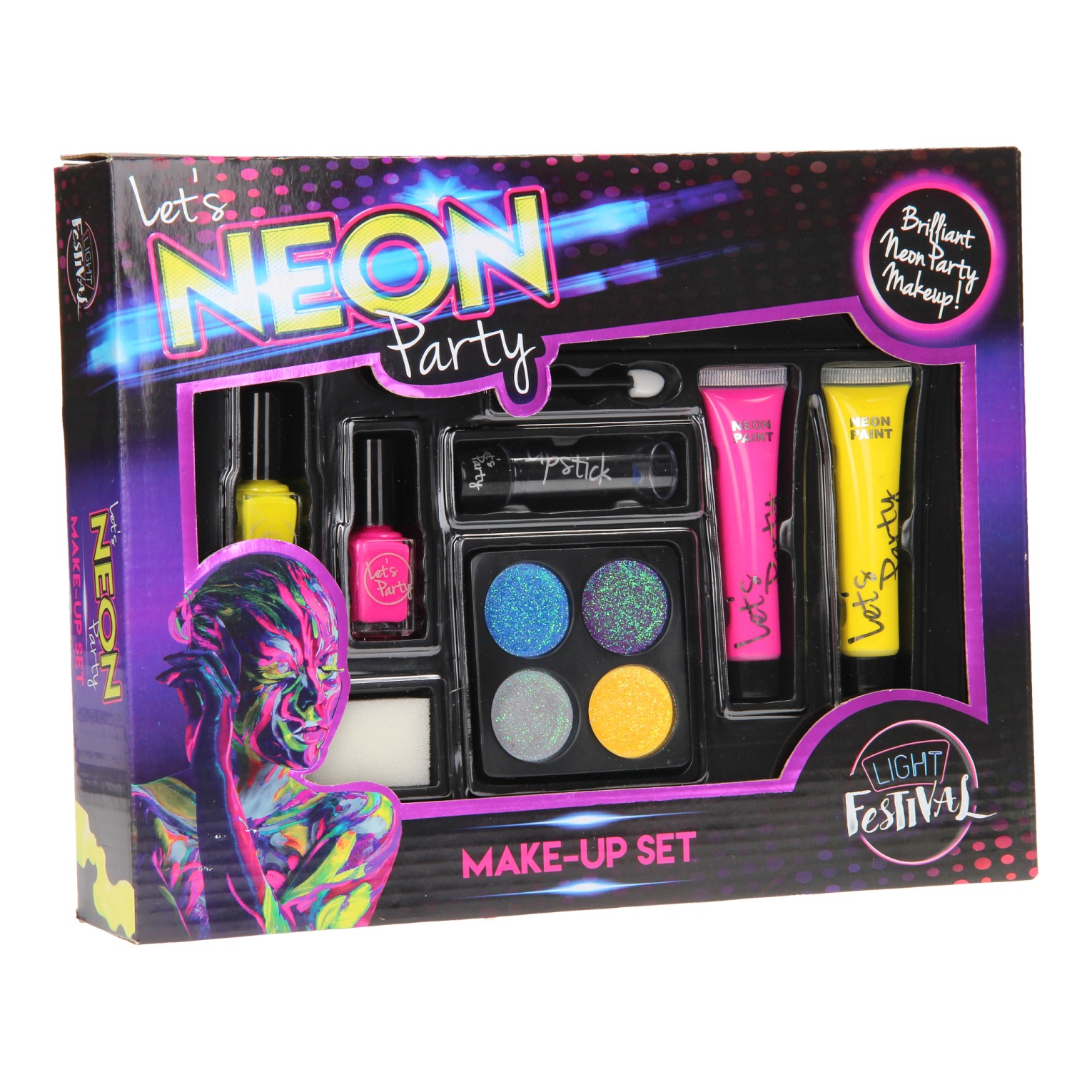 Neon Make-Upset - Geel