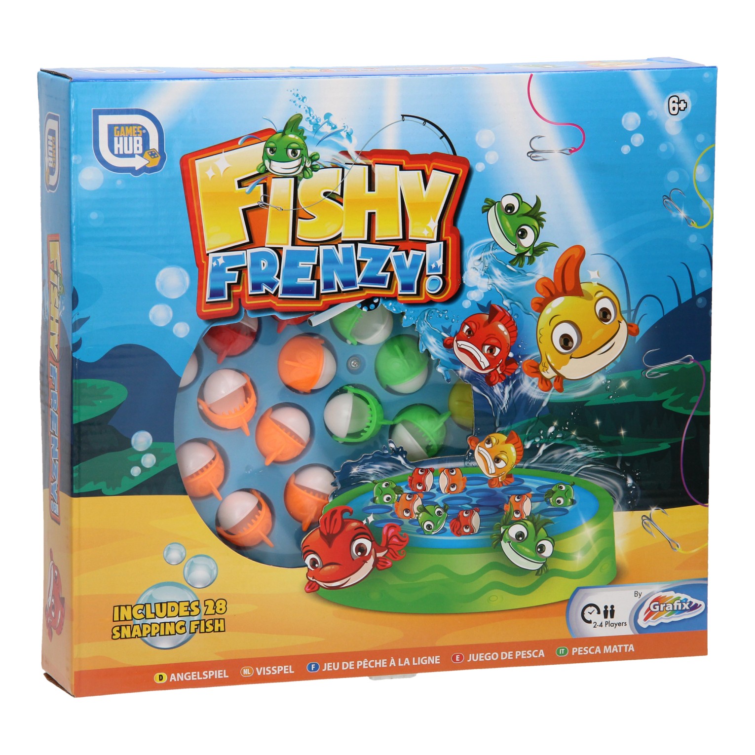Fishy Frenzy Vis Spel
