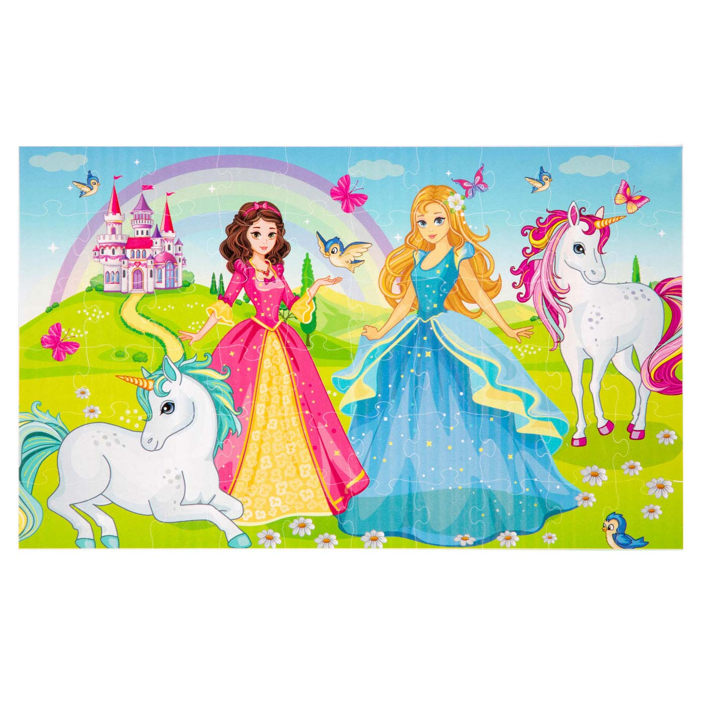Puzzle de sol Princesses, 60 pcs.