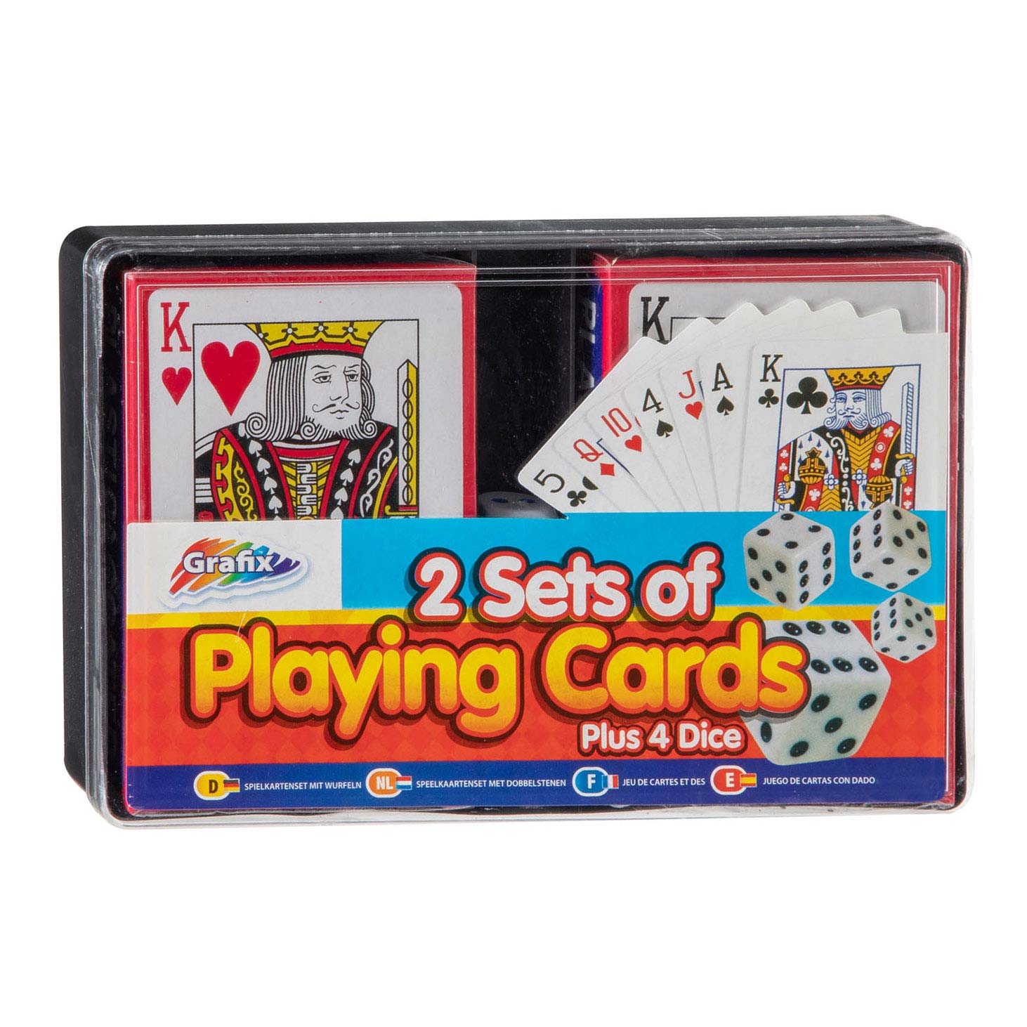 Keizer Woning houder Speelkaarten Set van 2 met Dobbelstenen online ... | Lobbes Speelgoed