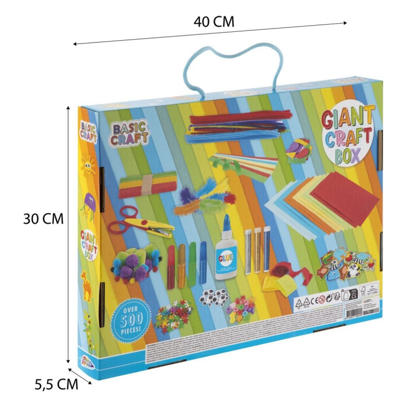 Grafix Mega Knutseldoos - 500dlg.