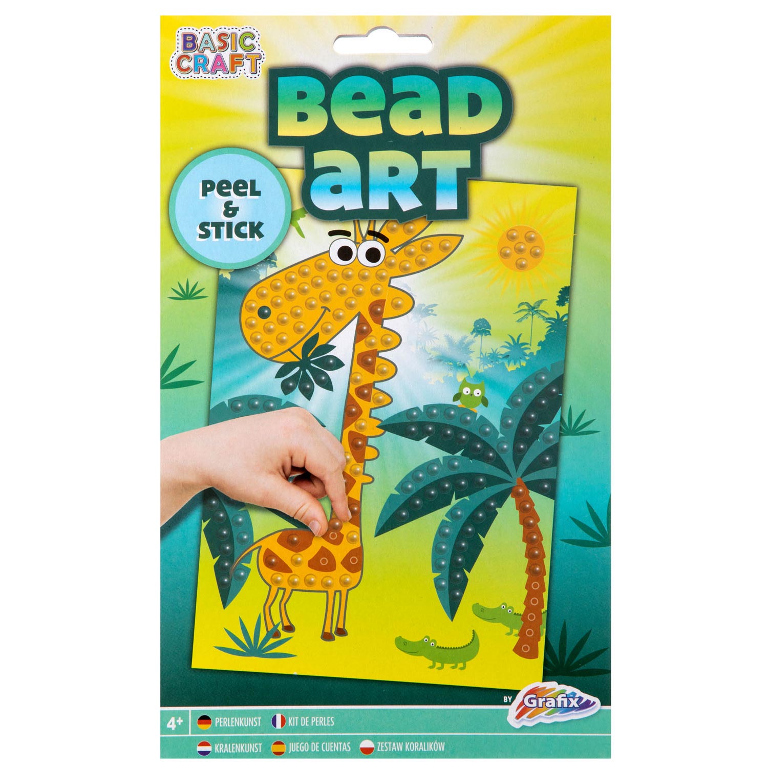 Kit artisanal Bead Art - Girafe