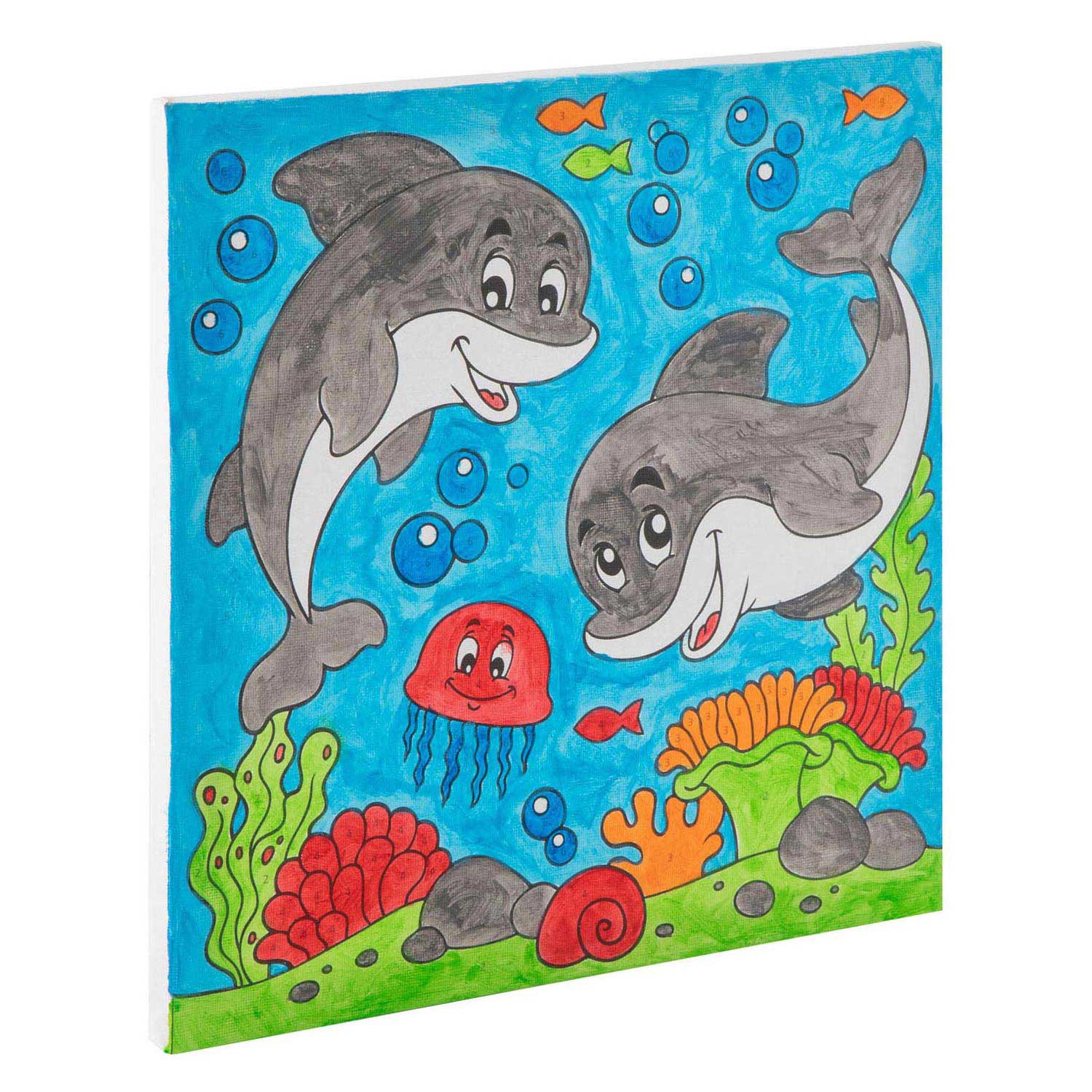 Schilderen op Nummer - Dolfijnen