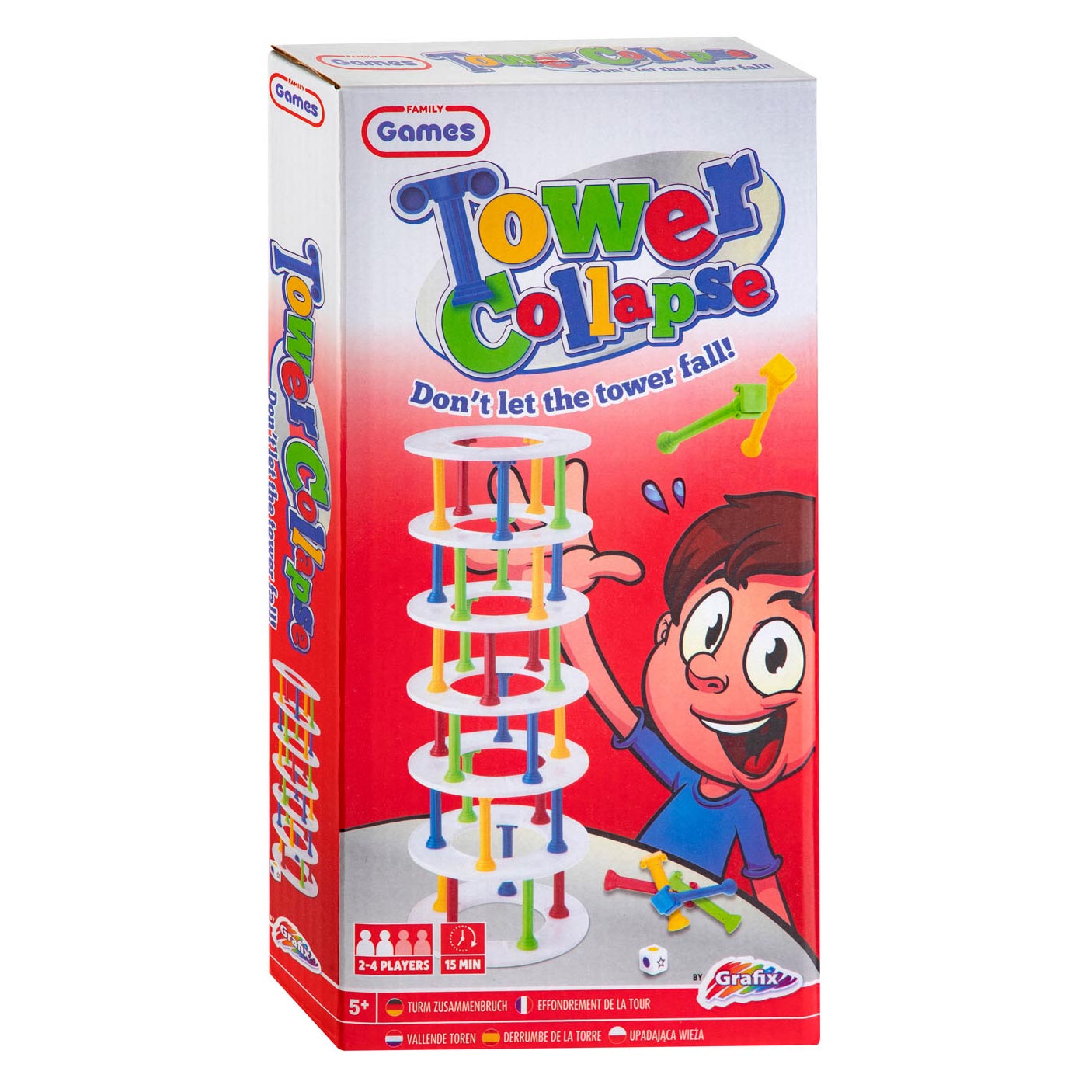 Wereldwijd cache trompet Tower Collapse Kinderspel online kopen | Lobbes Speelgoed