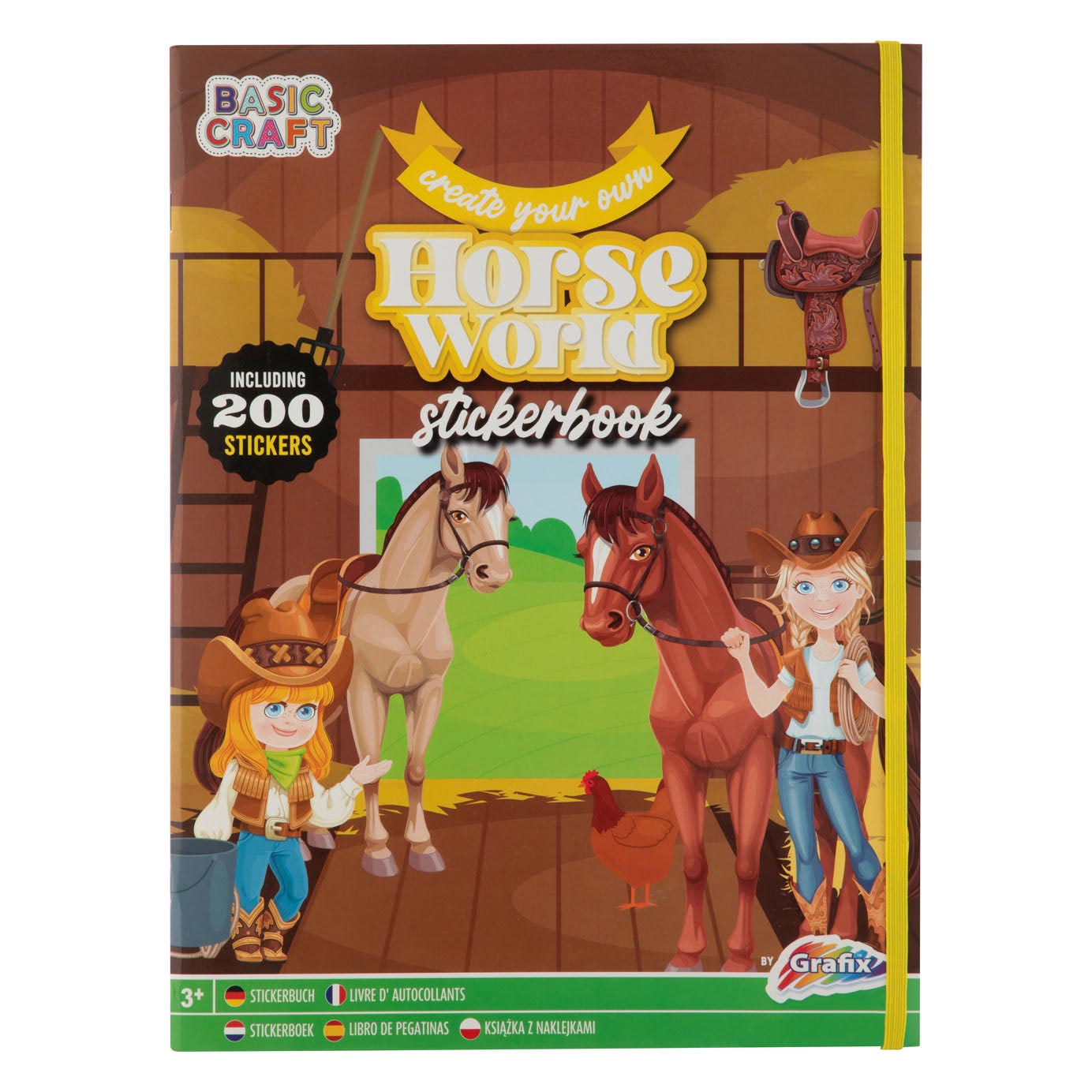 pijnlijk delicaat cent Stickerboek Magische Paarden, 200 stickers online ... | Lobbes Speelgoed