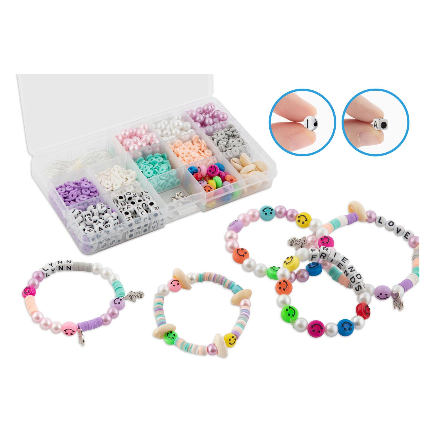 Kralensets Beads in Box, 12 setjes beads