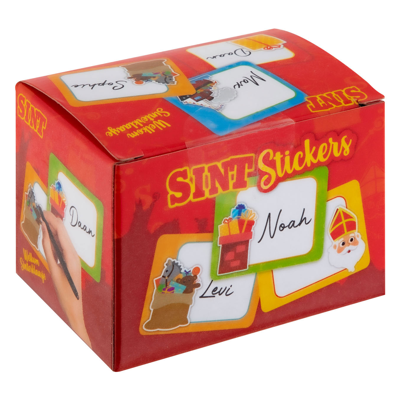 Étiquettes cadeaux Sinterklaas en rouleau, 50 pcs.