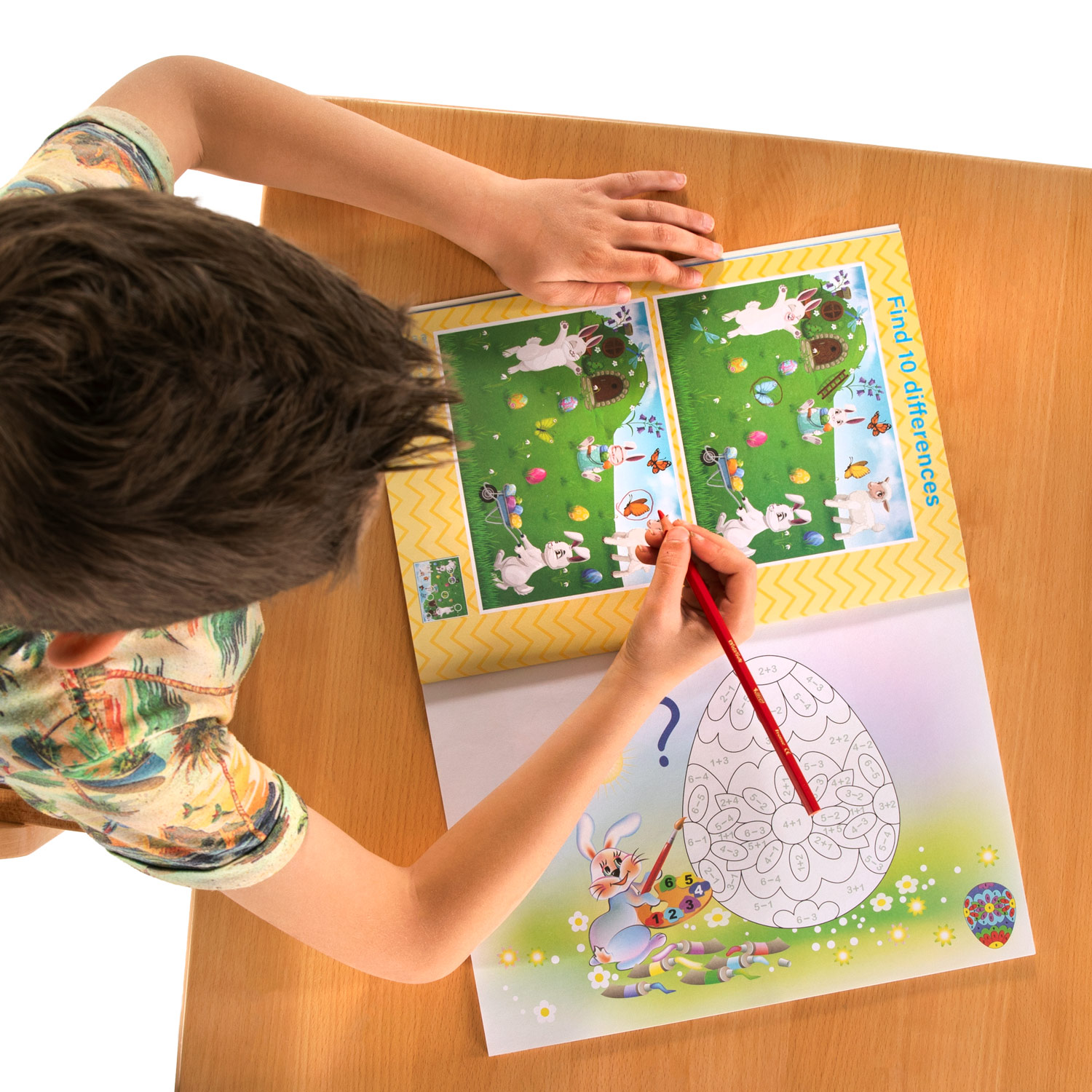 Kleur- en Activiteitenboek Pasen, A4