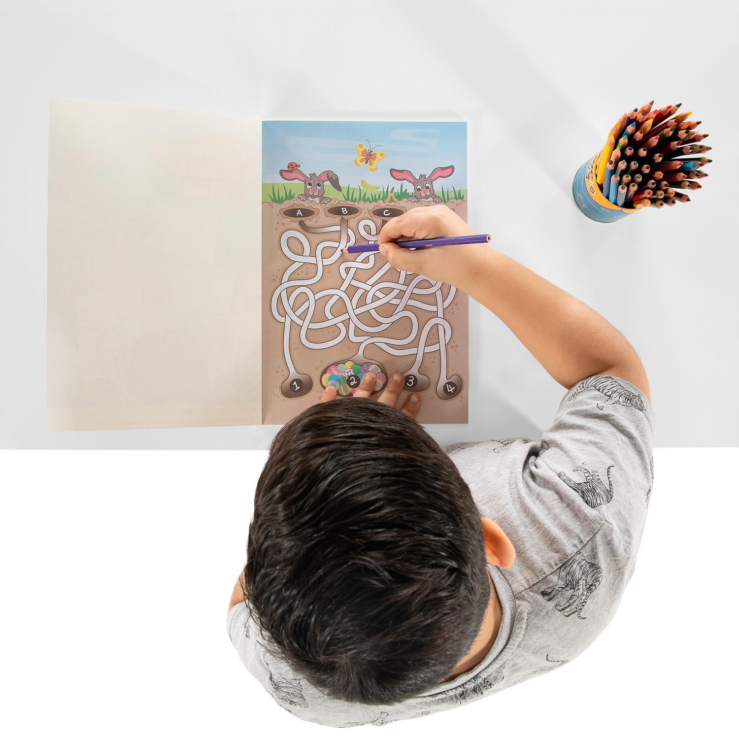 Kleur- en Activiteitenboek Pasen, A4