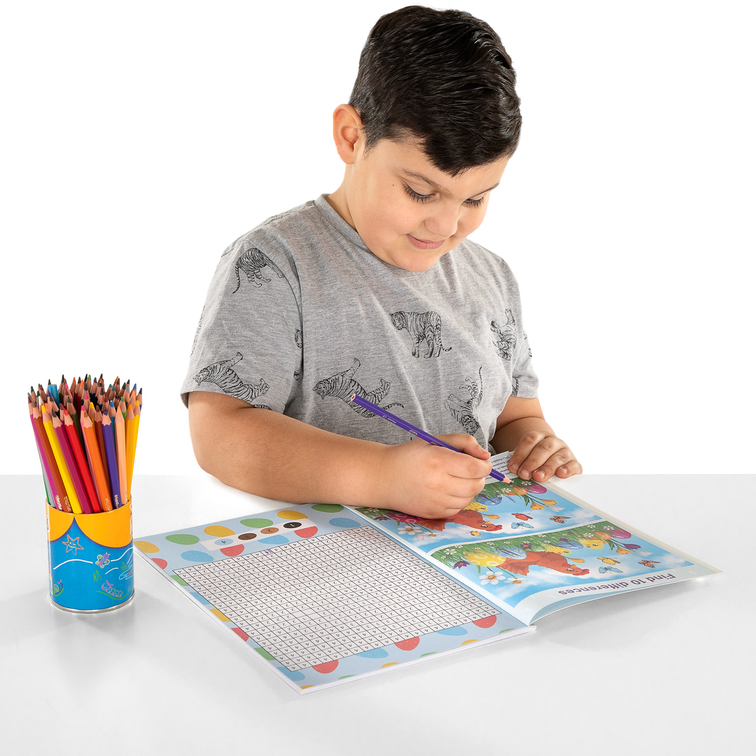 Kleur- en Activiteitenboek Pasen, A4