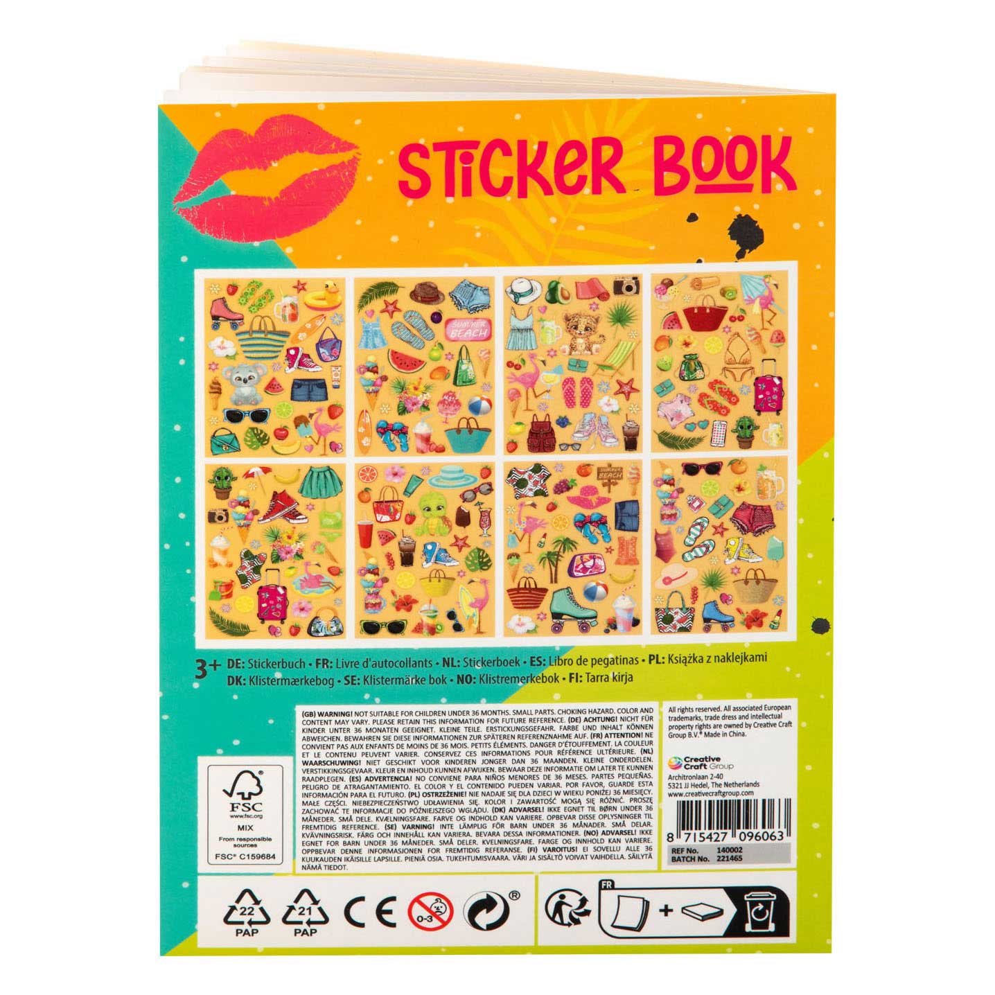 Besties-Stickerbuch