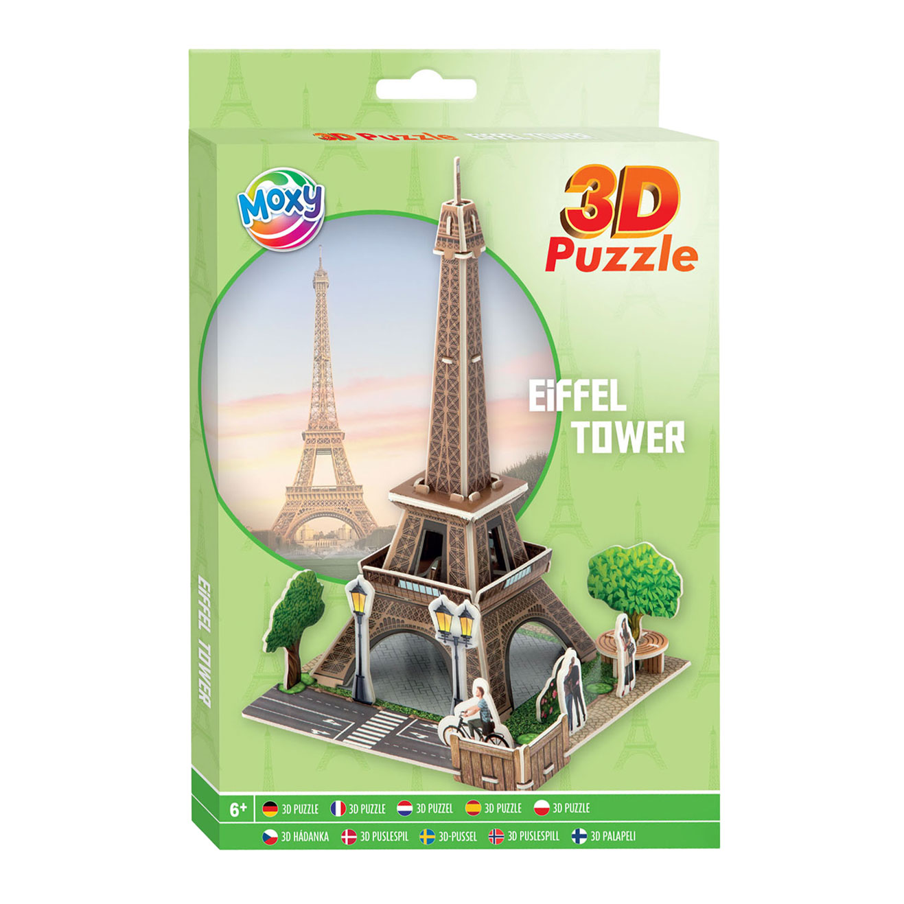 3D-Schaumpuzzle Eiffelturm