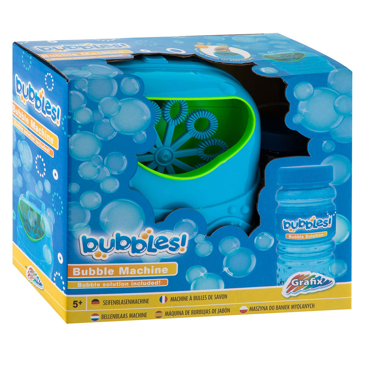 Machine de soufflage de bulles avec souffleur de bulles