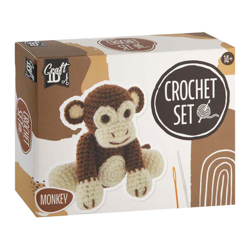 Haakpakket Aapje - incl. Naald en Draad