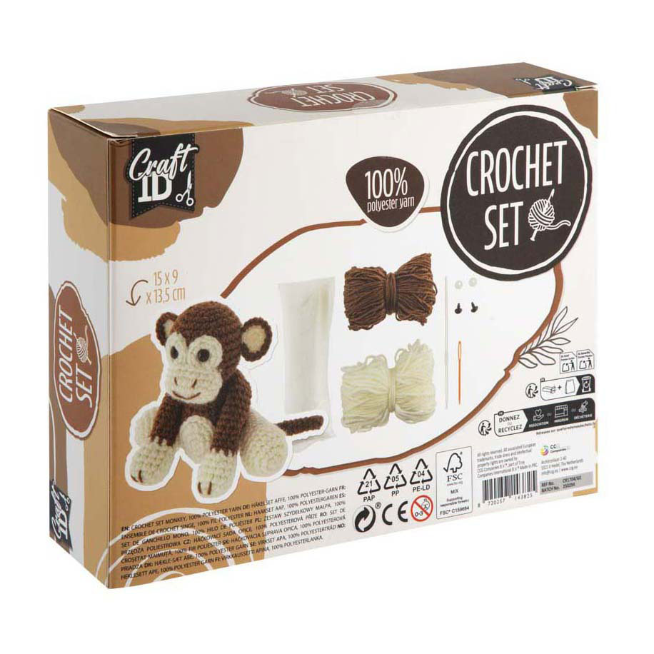 Haakpakket Aapje - incl. Naald en Draad