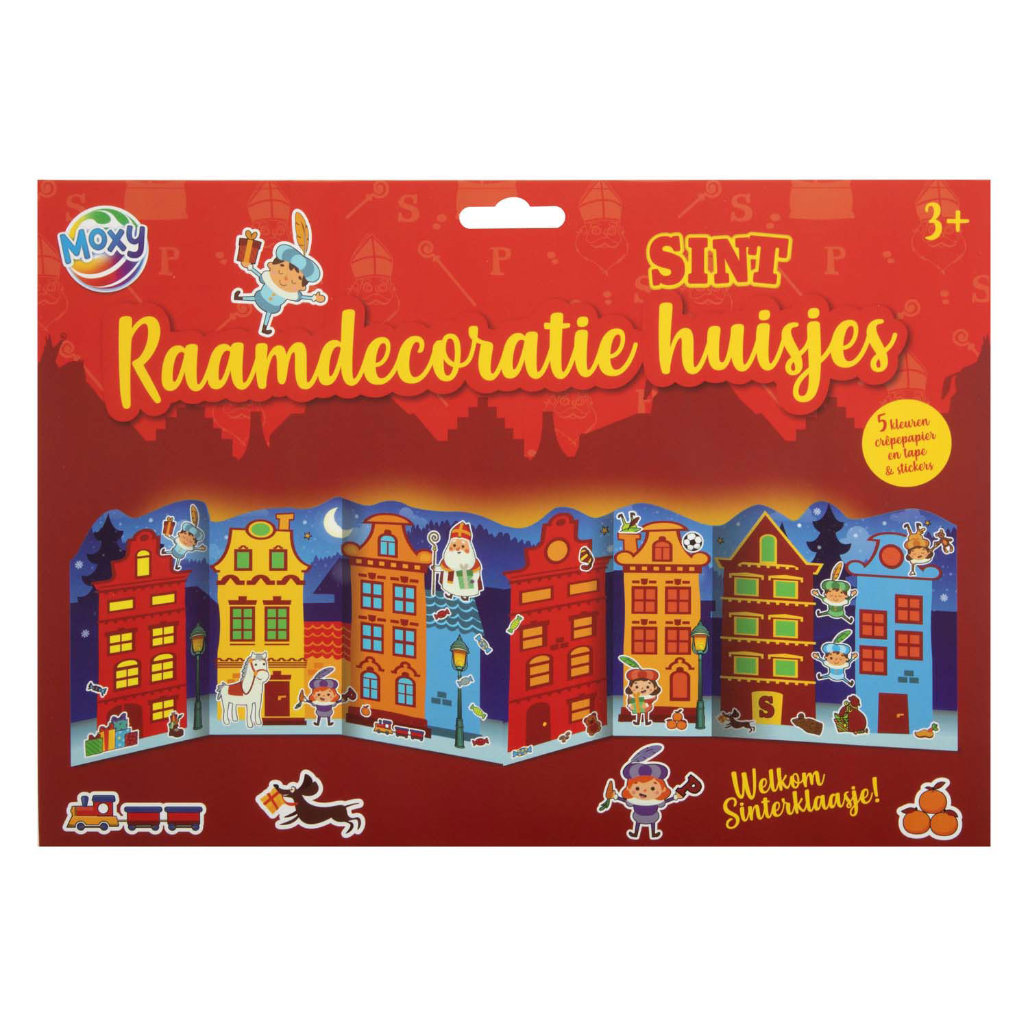 Sint Fensterdekoration Häuser