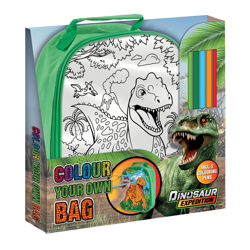 Dino Färbe deine eigene Tasche