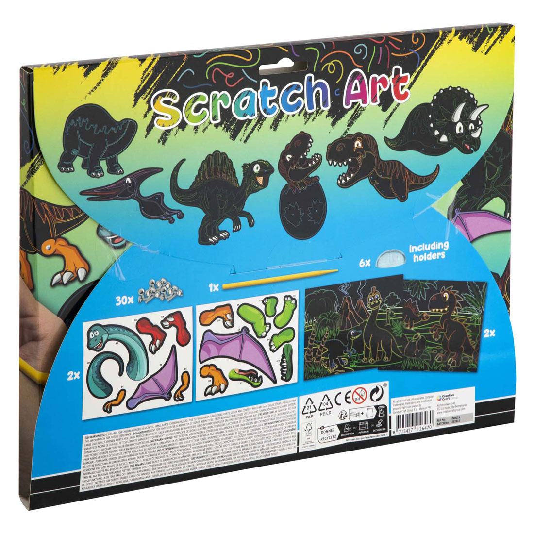 Scratch Kunst Dieren - B