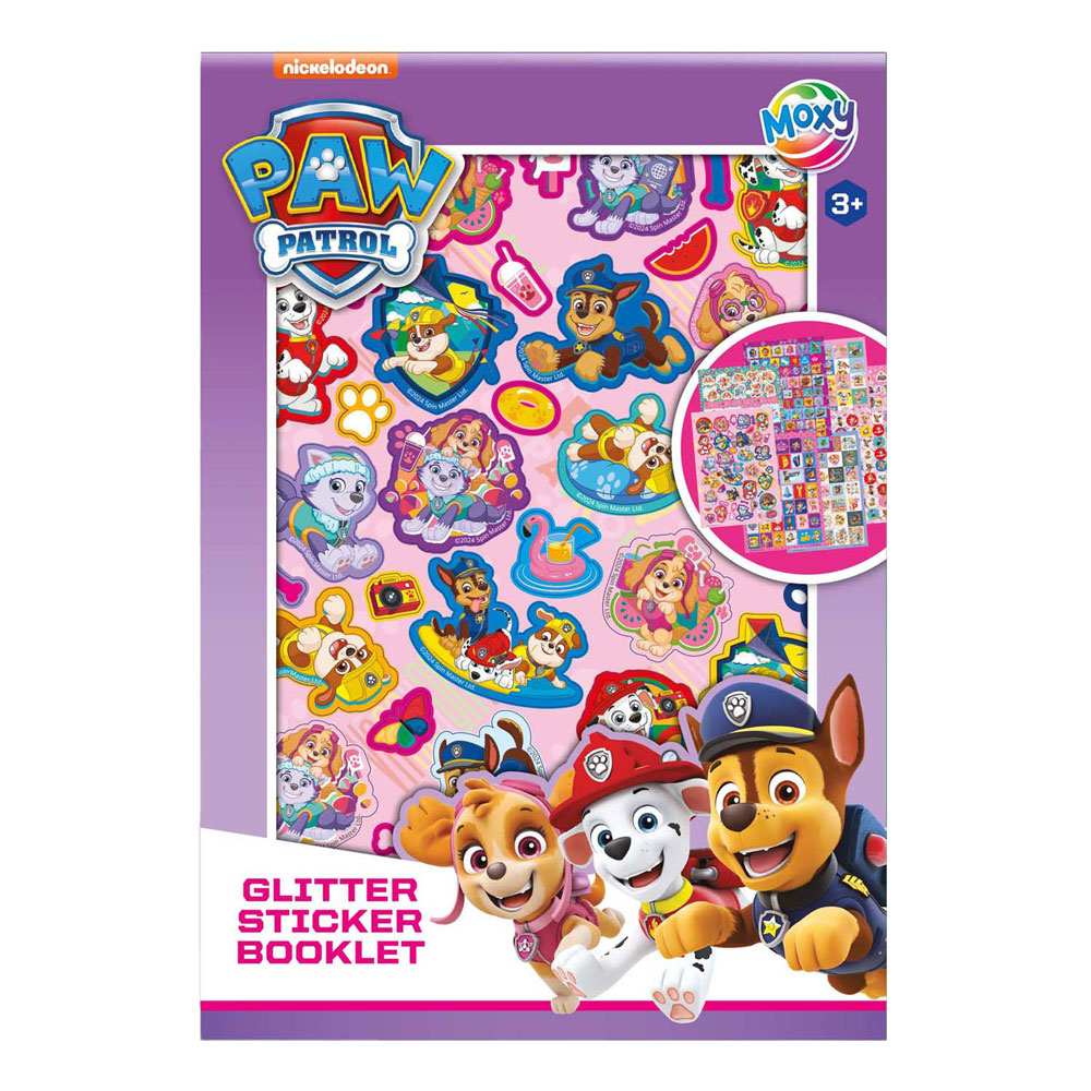 Glitzer-Stickerbuch A5 – PAW Patrol