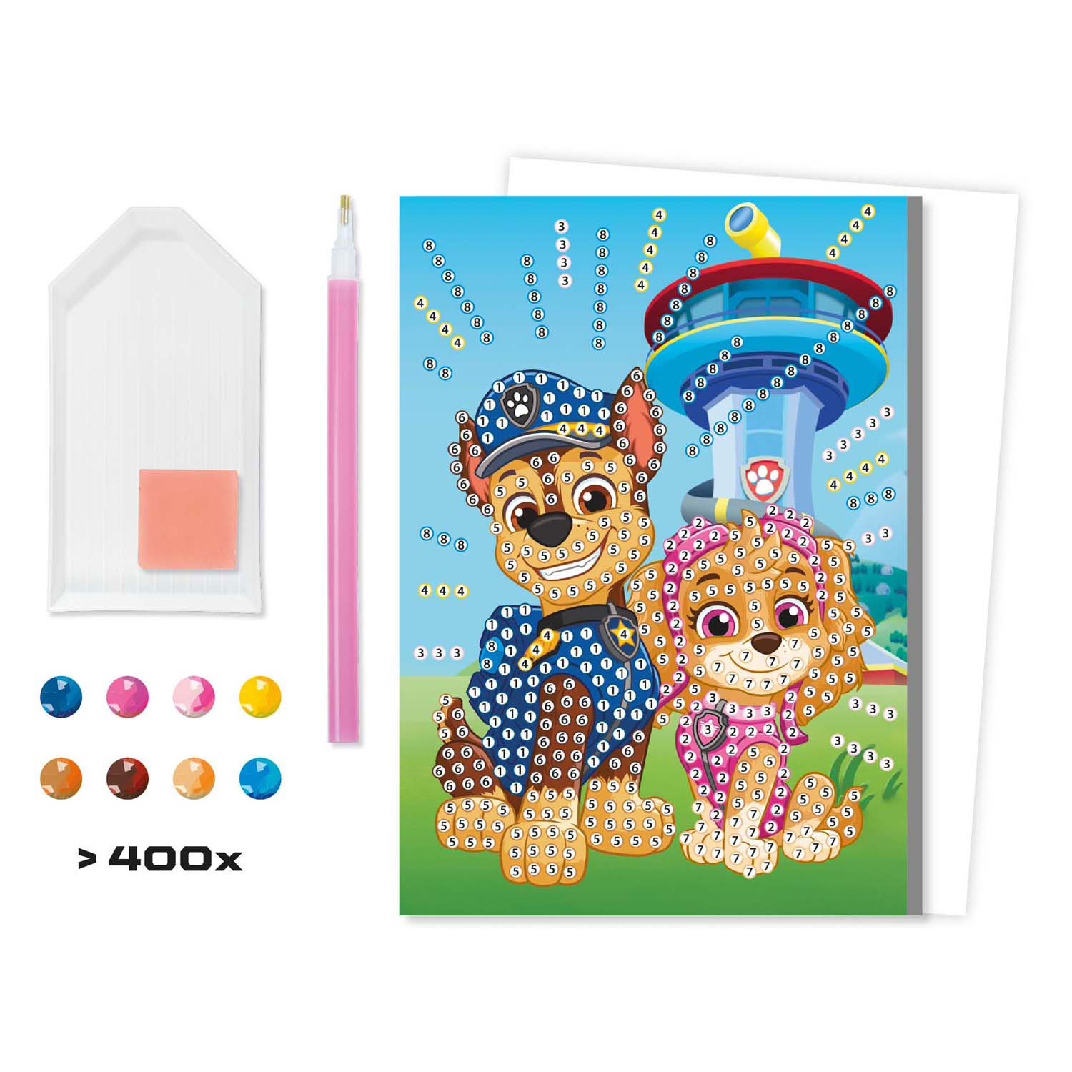 Diamond Painting Kaarten & Enveloppen PAW Patrol