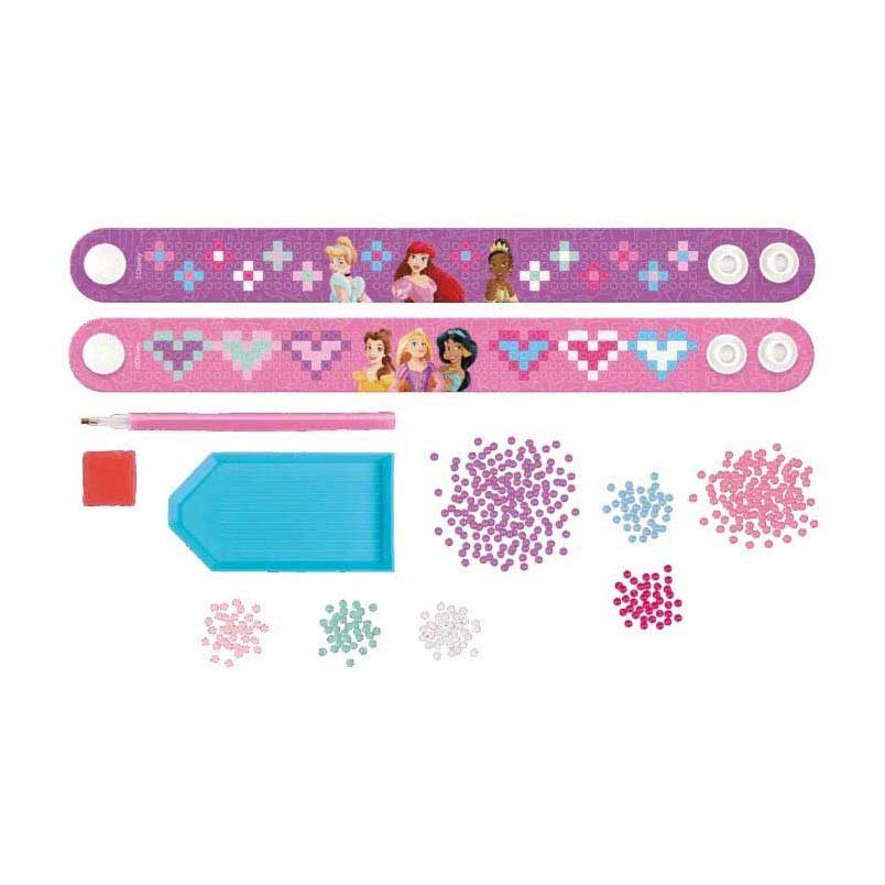 Bracelets de peinture au diamant Princesse Disney